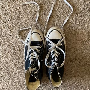 Black Classic All-Star Converse High Tops